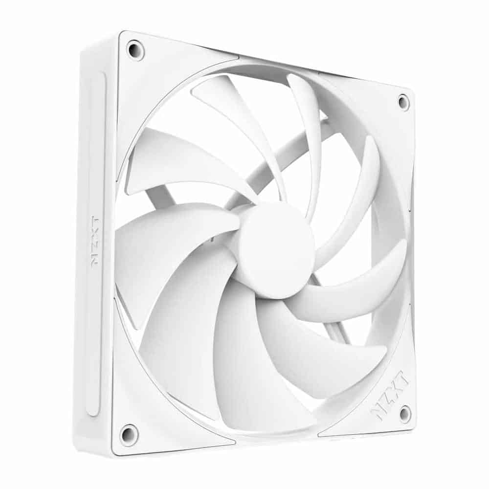 NZXT F140Q V2 White Quiet Airflow Single 140mm PWM Fan